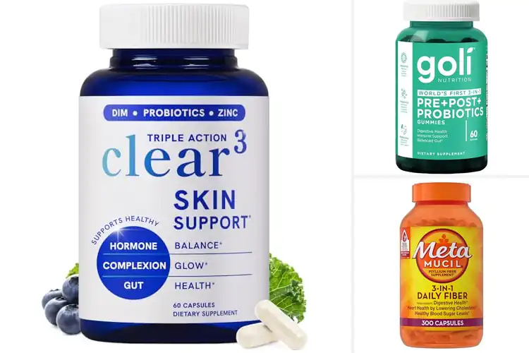 Detailed view of Best 3-In-1 Wellness Supplements for Glow, Gut & Immunity