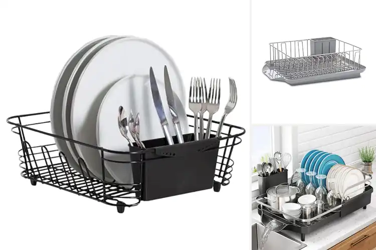 Detailed view of Best Anti Rust Coated Wires Dish Rack