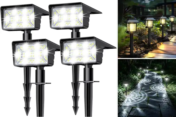 Detailed view of Best Auto On Off Solar Yard Lights