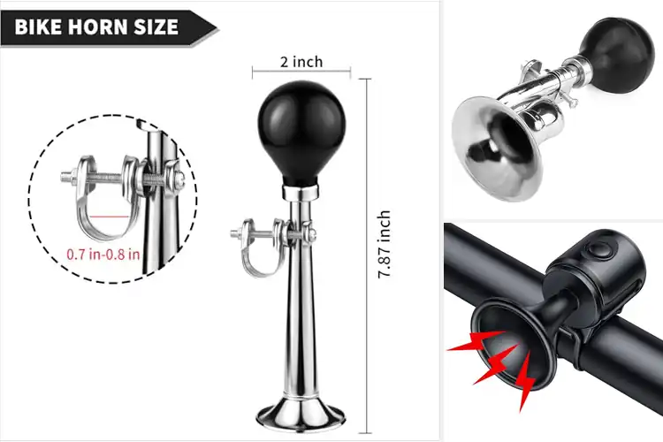 Detailed view of Best Bicycle Horns: Top 10 Picks for Safer, Stylish Rides