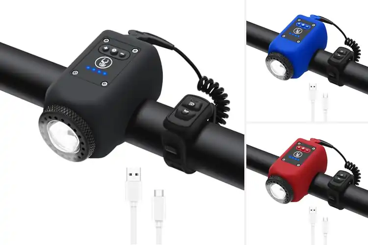 Detailed view of Best Bike Horns With Floodlight