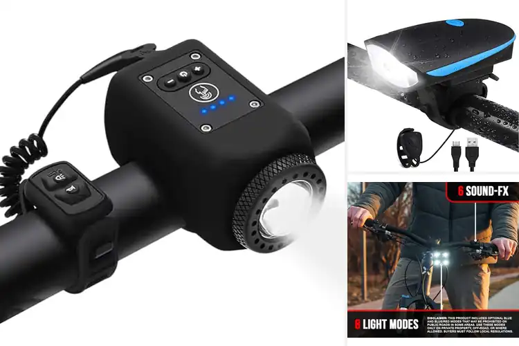 Detailed view of Best Bike Horns With Lights: Top 10 for Safe & Visible Rides
