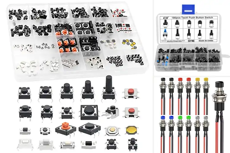 Detailed view of Best Button Switches: Top Picks for Durability & Precision