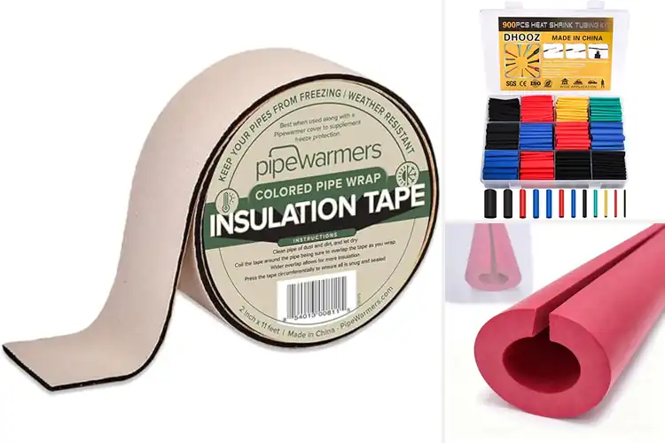 Detailed view of Best Colored Insulation Wraps