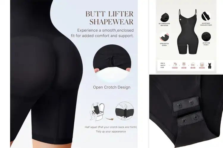 Detailed view of Best Comfortable Bodysuits
