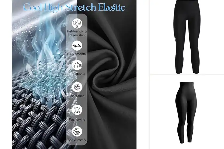 Detailed view of Best Compression Leggings For Women