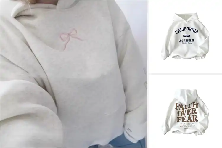 Detailed view of Best Cute Hoodies For Teen Girls: 10 Stylish & Comfy Picks