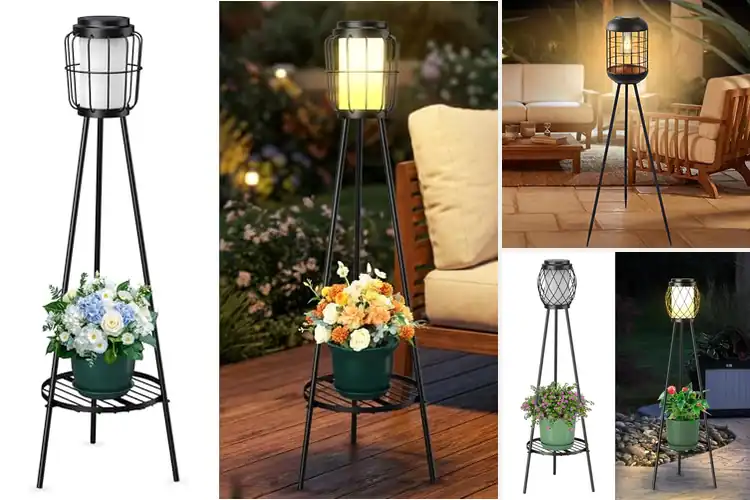 Detailed view of Best Decorative Tripod Lanterns
