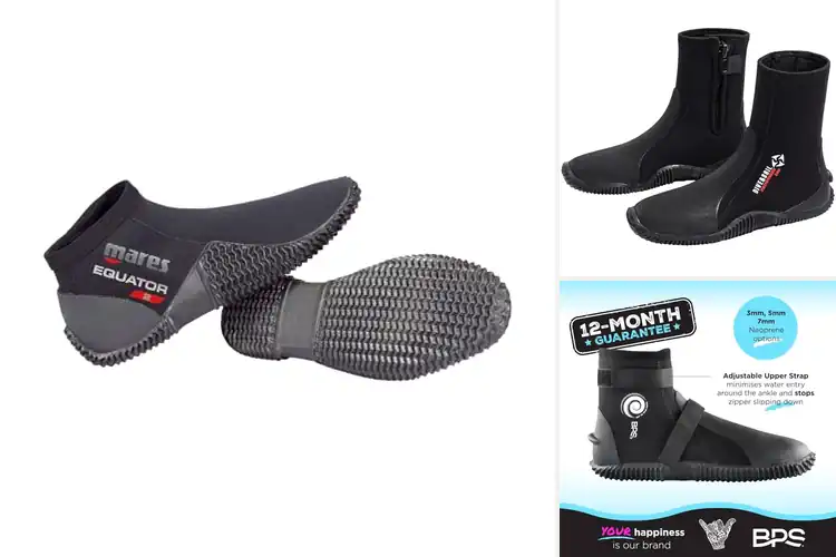 Detailed view of Best Dive Boots For Scuba Divers