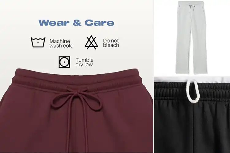 Detailed view of Best Drawstring Waist Sweatpants