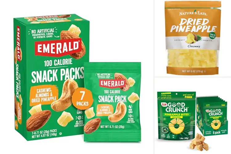 Detailed view of Best Dried Pineapple Snacks: 10 Tropical Treats to Try Now