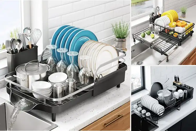 Detailed view of Best Expandable Dish Rack