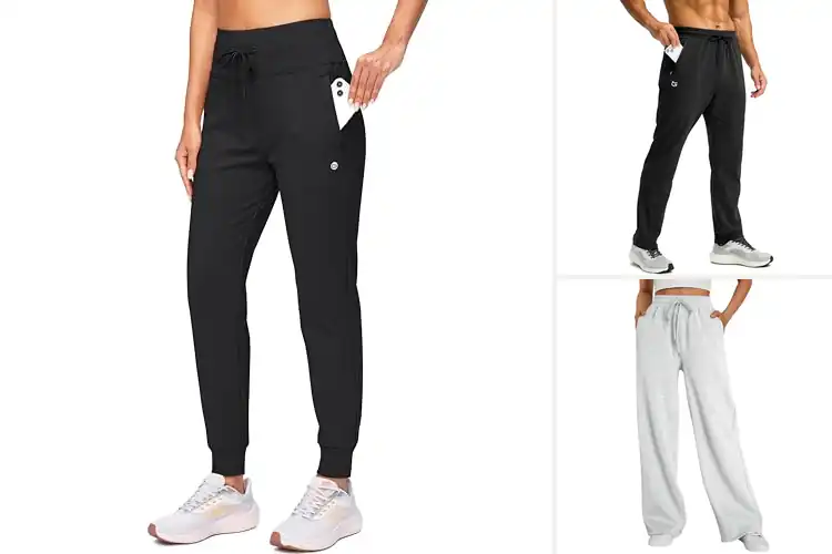 Detailed view of Best Fleece Lined Sweatpants : Ultimate Warmth & Comfort