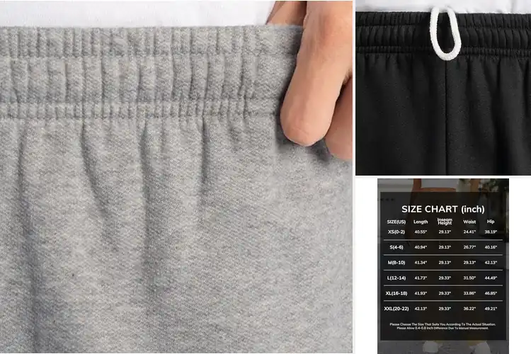 Detailed view of Best Fleece Sweatpants
