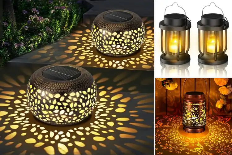 Detailed view of Best Garden Decor Lanterns