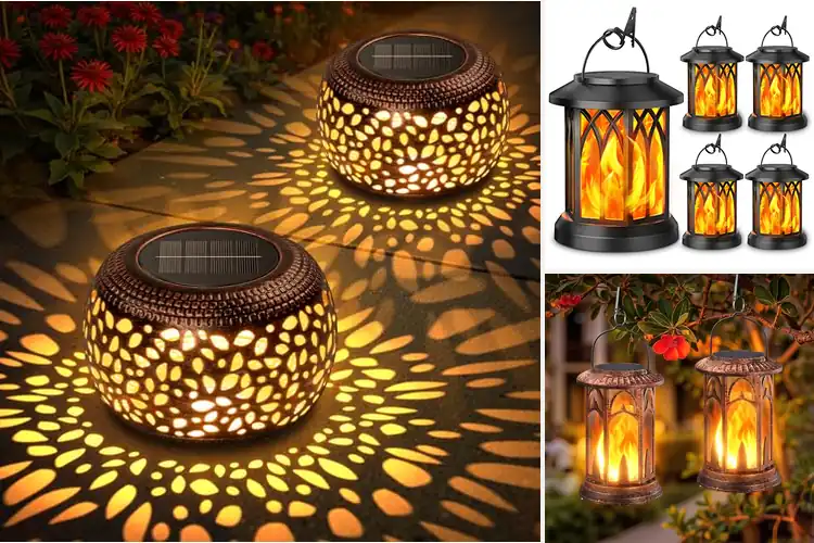 Detailed view of Best Garden Solar Lanterns