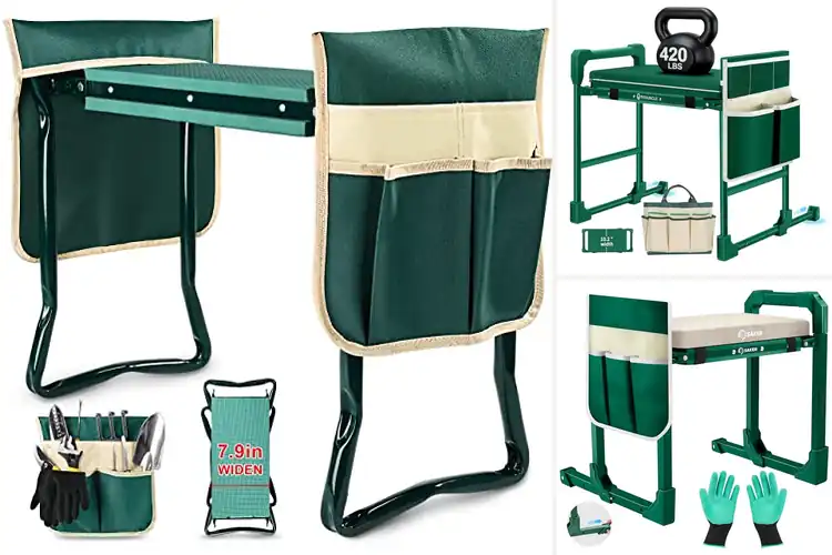 Detailed view of Best Garden Stools for Comfortable Outdoor Work