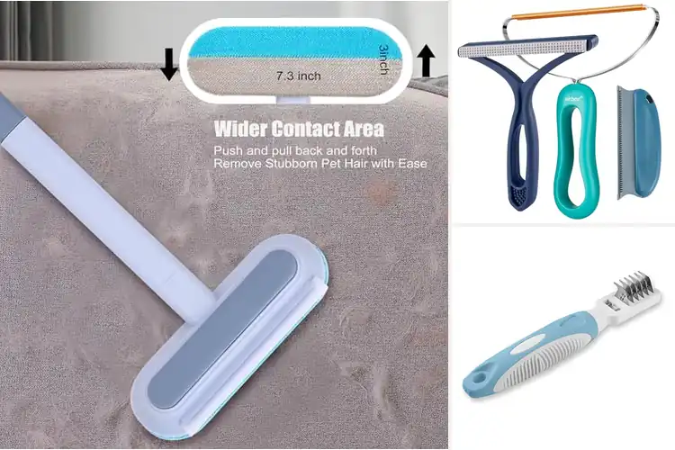 Detailed view of Best Gentle Fur Removal Tool