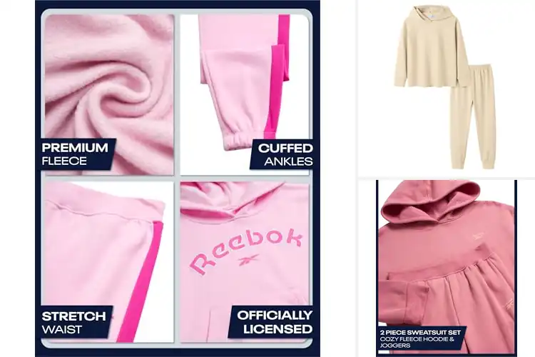 Detailed view of Best Girls Sweat Suit Sets