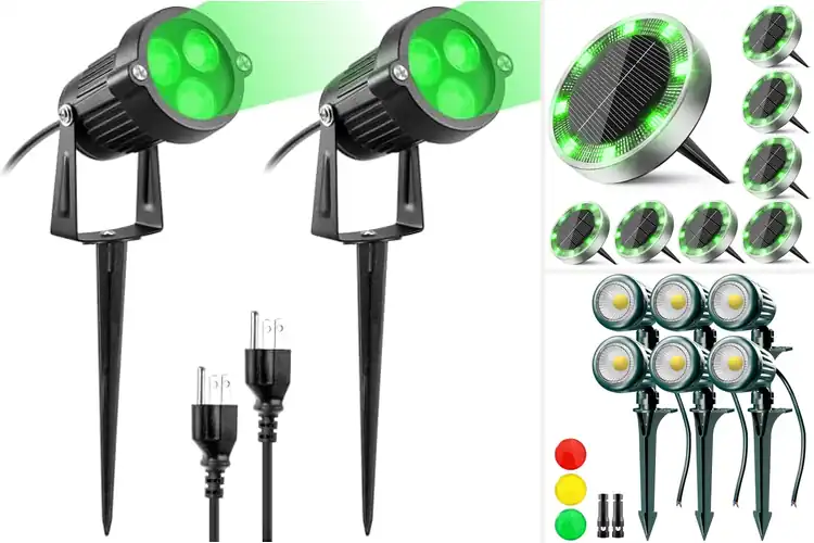 Detailed view of Best Green Garden Lighting
