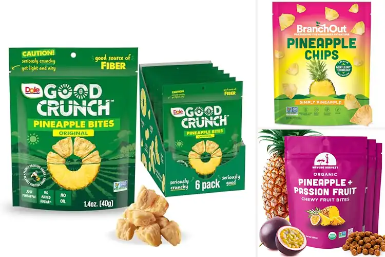 Detailed view of Best Healthy Pineapple Bites