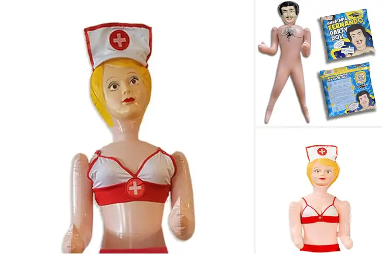 Detailed view of Best Inflatable Bust Doll: Hilarious Fun Guaranteed