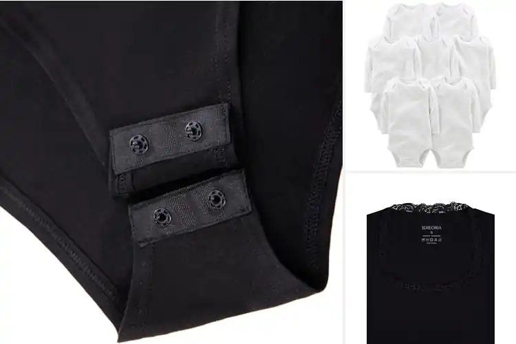 Detailed view of Best Long Sleeve Bodysuits