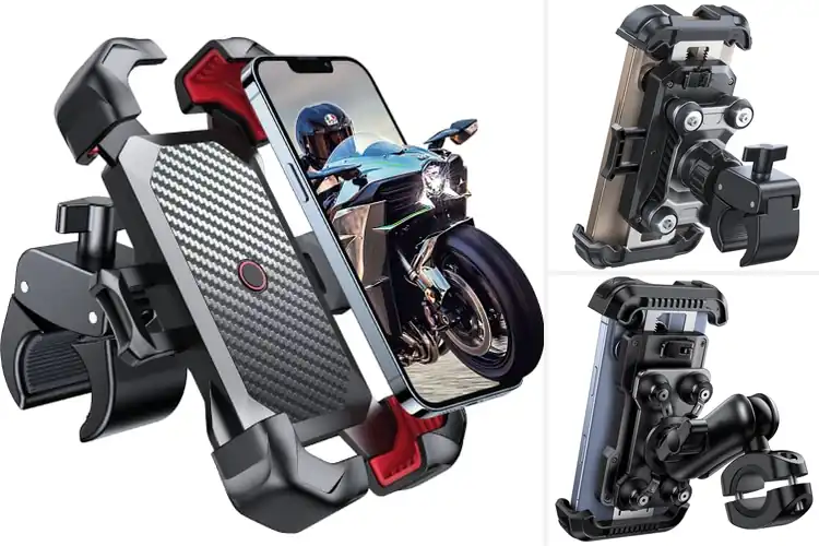Detailed view of Best Motorcycle Handlebar Phone Mounts