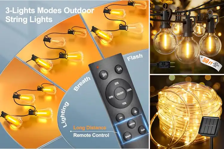Detailed view of Best Outdoor Decorative Lights