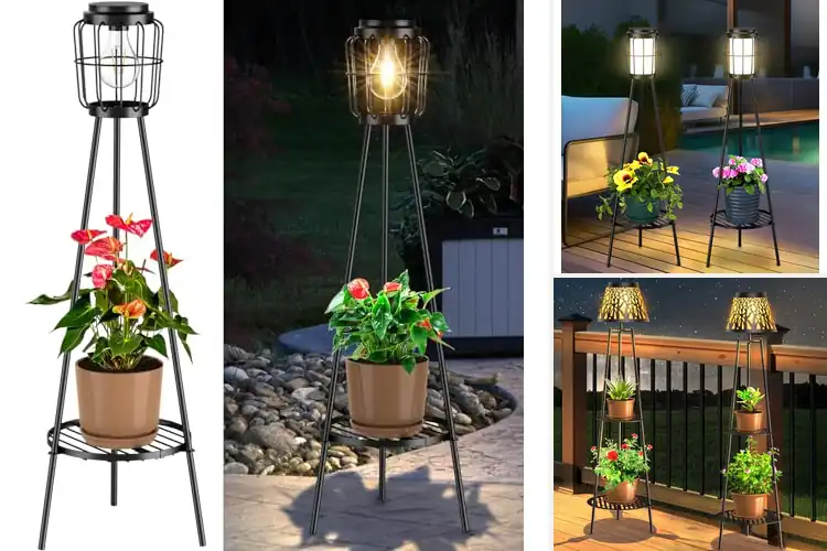 Detailed view of Best Outdoor Plant Stand Lights For Patio