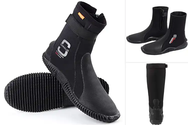 Detailed view of Best Paddleboard Boots