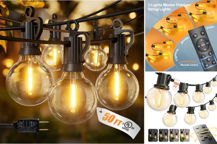 Detailed view of Best Patio Decor Lights