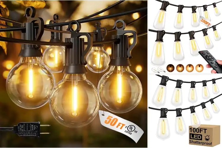 Detailed view of Best Patio Lights: 10 Top Picks for a Magical Outdoor Space