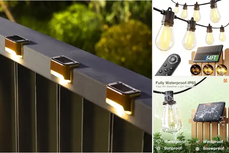 Detailed view of Best Patio Solar Lights
