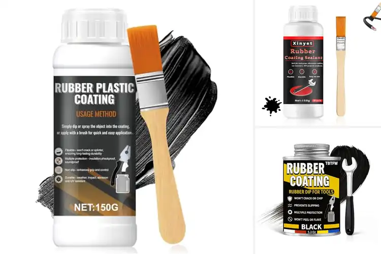 Detailed view of Best Peelable Rubber Coating Removable Layer