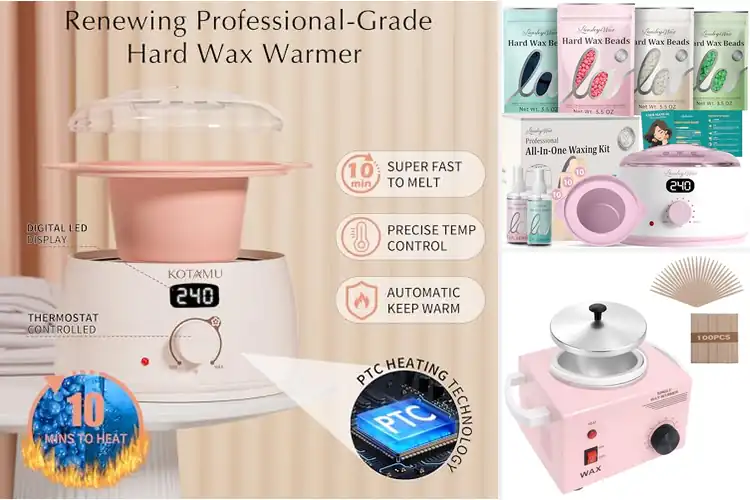 Detailed view of Best Pink Design Wax Machines