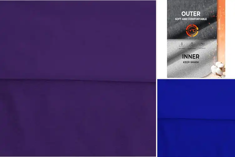 Detailed view of Best Polyester Cotton Sweatpants Fabric