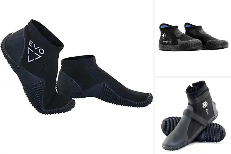 Detailed view of Best Pull-On Dive Boots