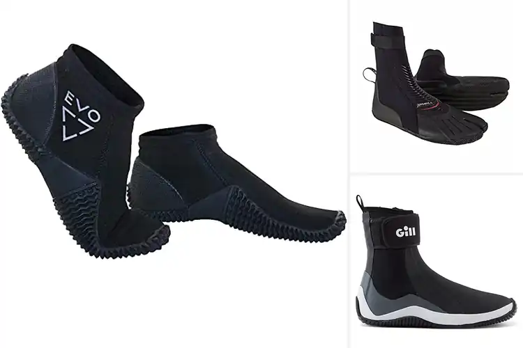 Detailed view of Best Pull On Paddleboarding Boots