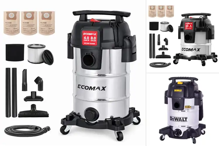 Detailed view of Best Quiet Shop Vacuums: 10 Top Picks for Peaceful Cleaning