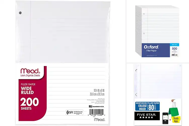 Detailed view of Best Ruled Papers: Top 10 Picks for Clear, Organized Notes