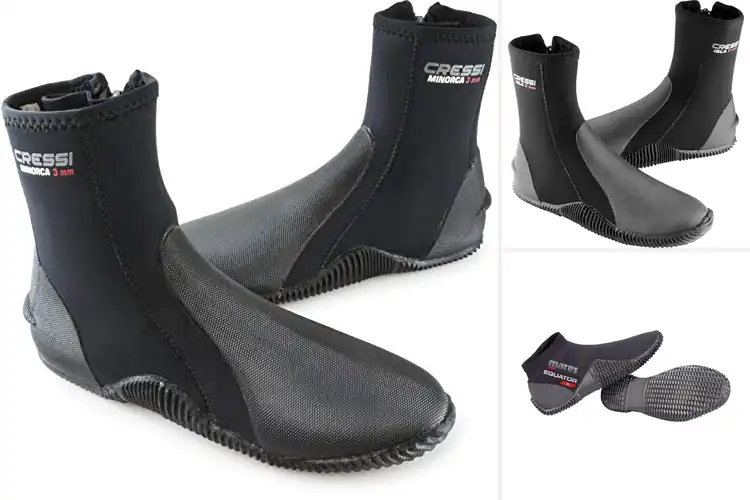 Detailed view of Best Scuba Boots