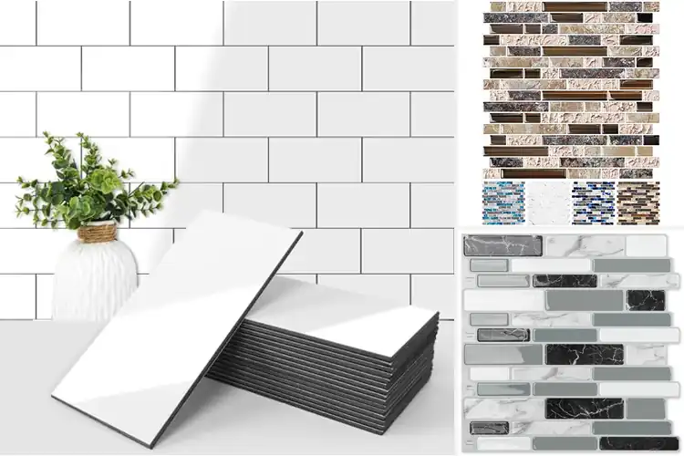 Detailed view of Best Self-Adhesive Wall Tiles