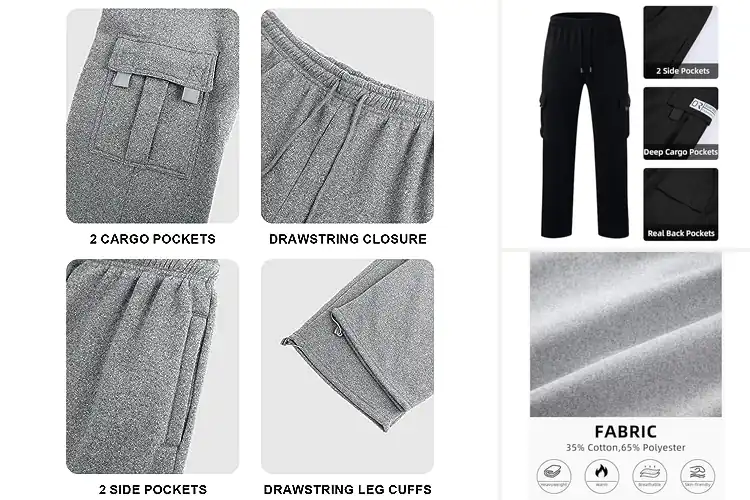 Detailed view of Best Side Pockets Sweatpants