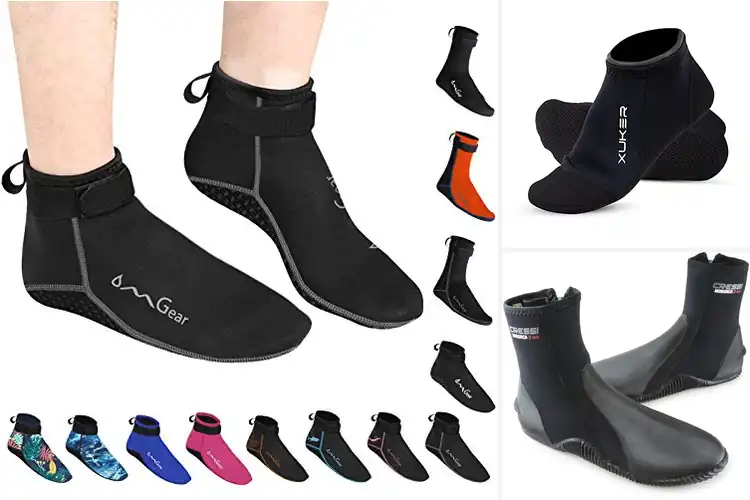 Detailed view of Best Snorkeling Booties: Dive Comfortably & Safely