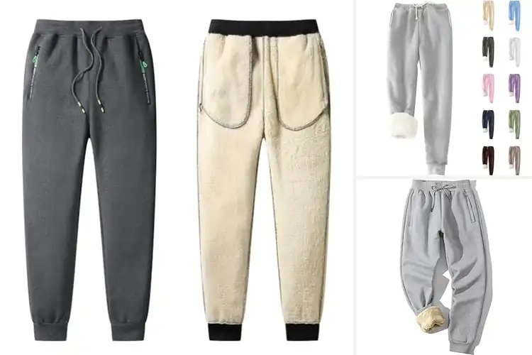 Detailed view of Best Soft Thermal Sweatpants For Winter