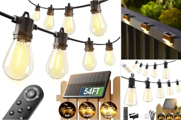 Detailed view of Best Solar Patio Lights