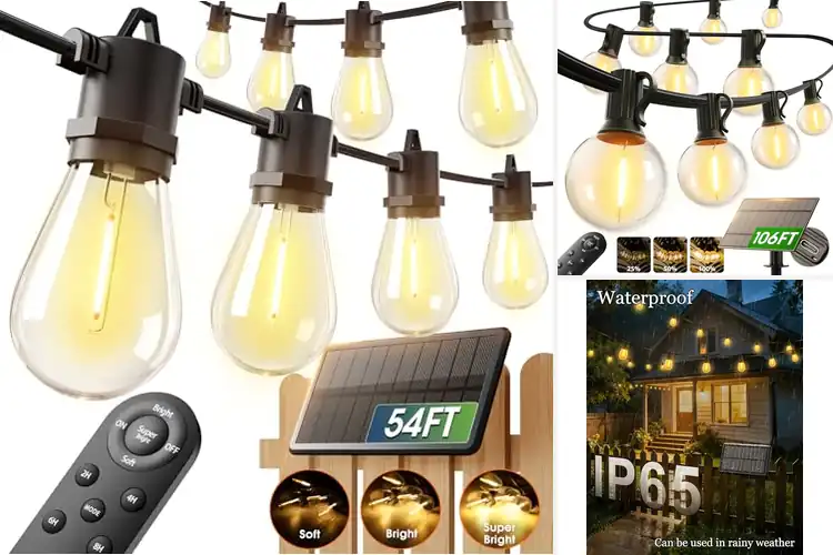 Detailed view of Best Solar String Lighting