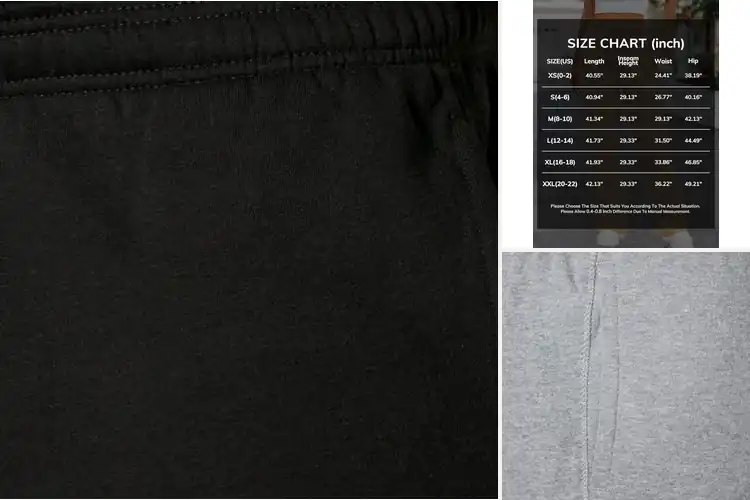 Detailed view of Best Straight Leg Sweatpants