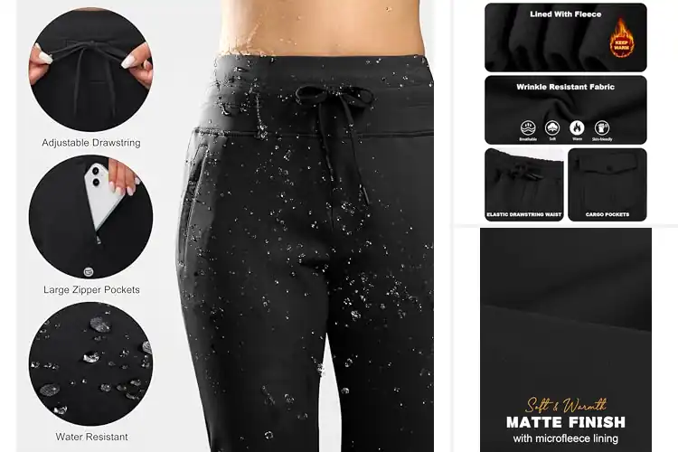 Detailed view of Best Thermal Pockets Sweatpants For Outdoors